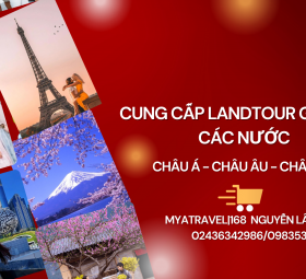 Book Dịch Vụ Du Lịch( Landtour) Đi Các Nước Uy Tín