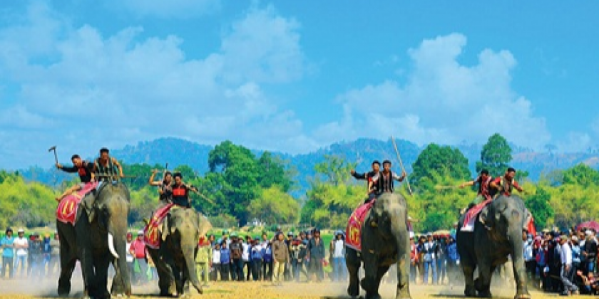 Cưỡi voi Tây Nguyên